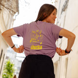 T-shirt mauve